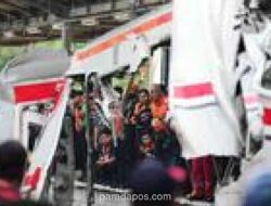 Polda Metro dan KNKT Selidiki Kecelakaan Beruntun Taksi, KRL, dan KA Argo Bromo Anggrek