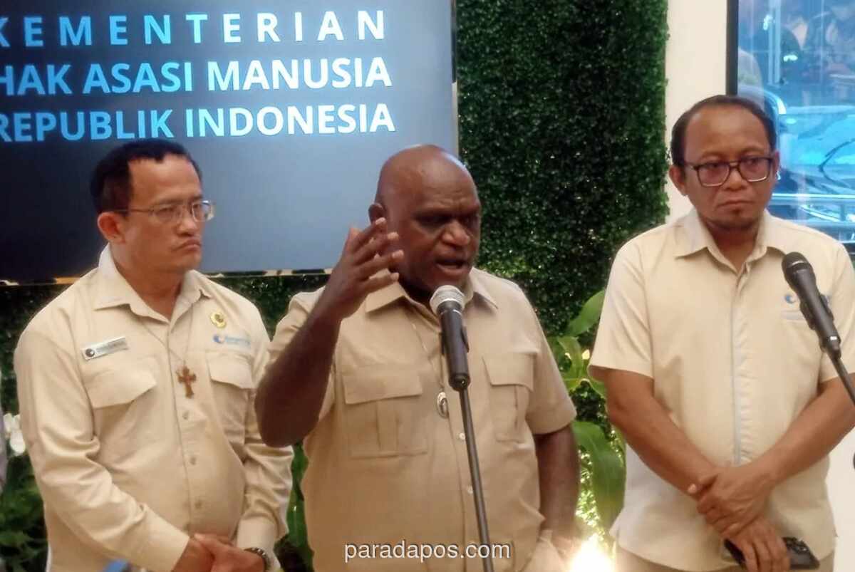 Menteri HAM Dorong Sidang Terbuka Kasus Penyiragan Andrie Yunus