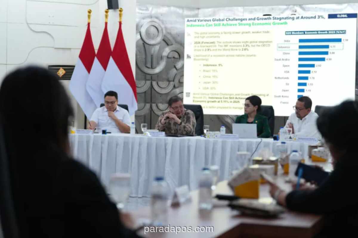 Menko Airlangga Tegaskan Fundamental Ekonomi Indonesia Tangguh, Proyeksi Tumbuh 5,3% di 2026