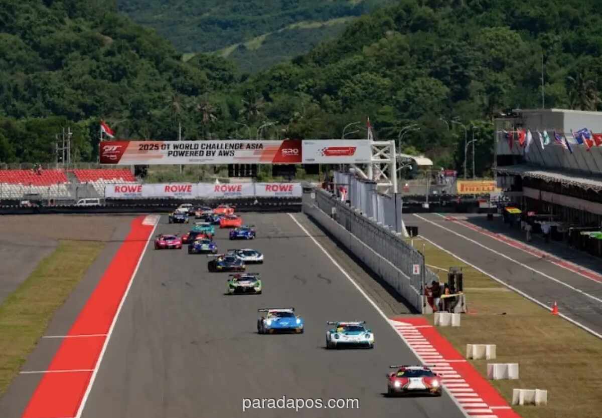 GT World Challenge Asia 2026 Siap Digelar di Mandalika, 22 Mobil GT3 dan Deret Pembalap Dunia Bertarung