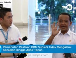 Pemerintah Pastikan Harga BBM Subsidi Tak Naik hingga Akhir 2026