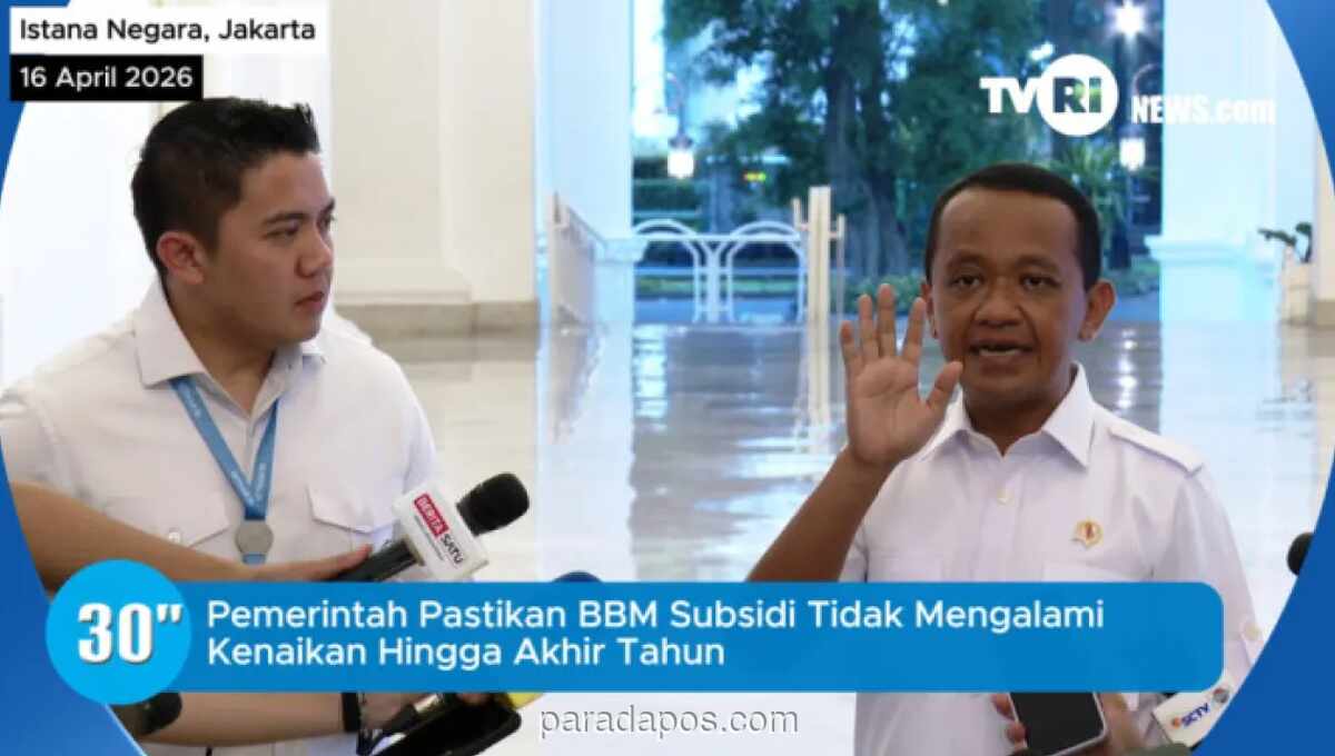 Pemerintah Pastikan Harga BBM Subsidi Tak Naik hingga Akhir 2026