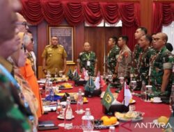 Perwira Seskoad Pelajari Strategi Mitigasi Bencana di Kabupaten Bogor