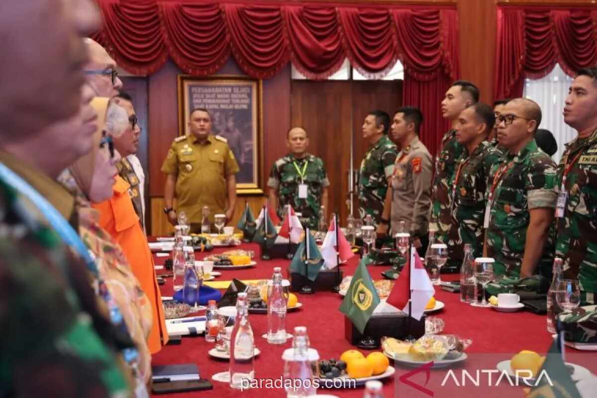 Perwira Seskoad Pelajari Strategi Mitigasi Bencana di Kabupaten Bogor