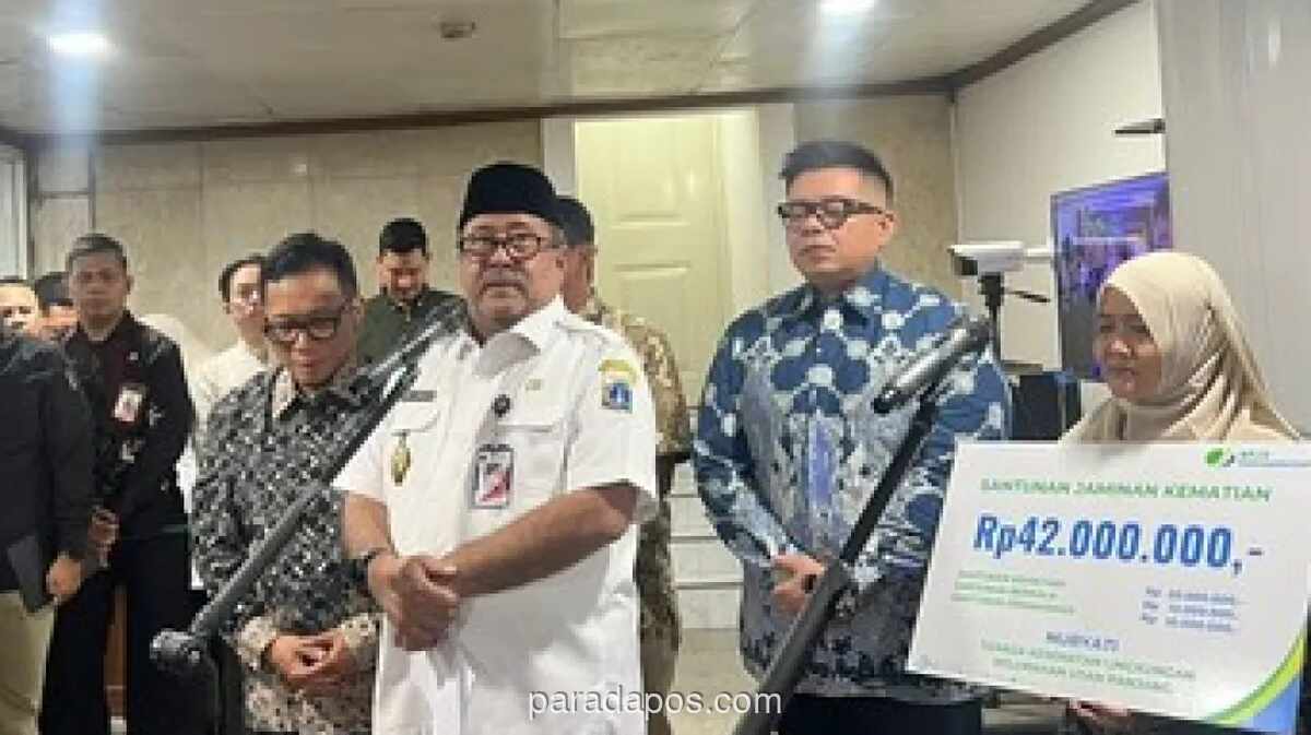 Pemprov DKI Salurkan Santunan Hingga Ratusan Juta ke Keluarga Korban Tabrakan Kereta di Bekasi