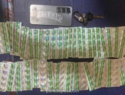 Polsek Ciputat Timur Bekuk Pengedar Tramadol yang Berkamuflase sebagai Pemilik Toko Sembako