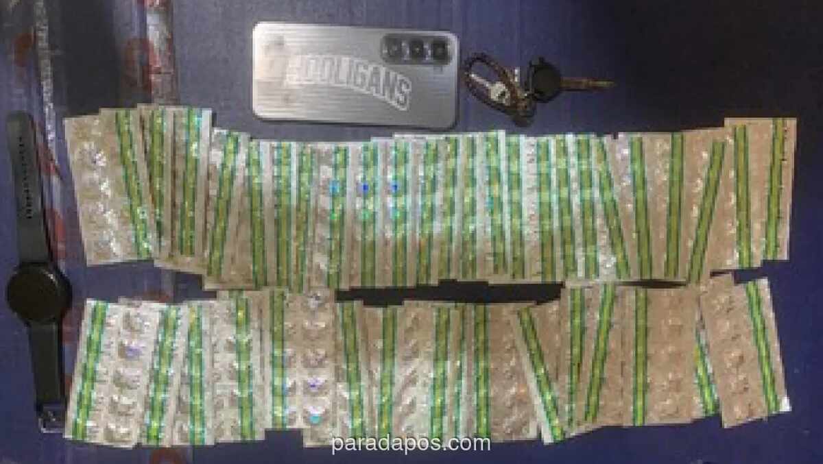 Polsek Ciputat Timur Bekuk Pengedar Tramadol yang Berkamuflase sebagai Pemilik Toko Sembako