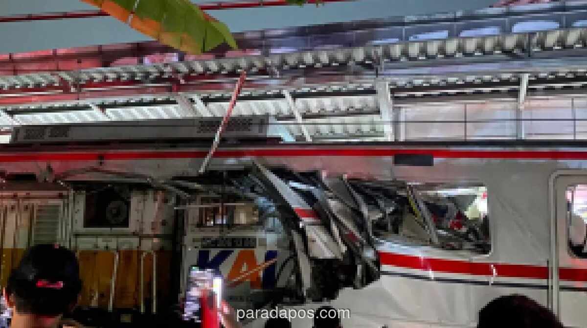 Tabrakan KRL dan Kereta Argo Bromo di Stasiun Bekasi Timur, Penumpang Selamat Ceritakan Detik-Detik Tabrakan dari Belakang