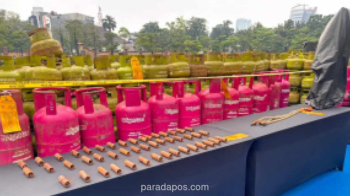 Bareskrim Sita Ratusan Ribu Liter BBM dan Ribuan Tabung Gas Subsidi, Potensi Rugikan Negara Rp1,26 Triliun