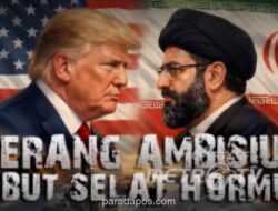 Negosiasi AS-Iran Gagal, Trump Ancam Blokade Selat Hormuz