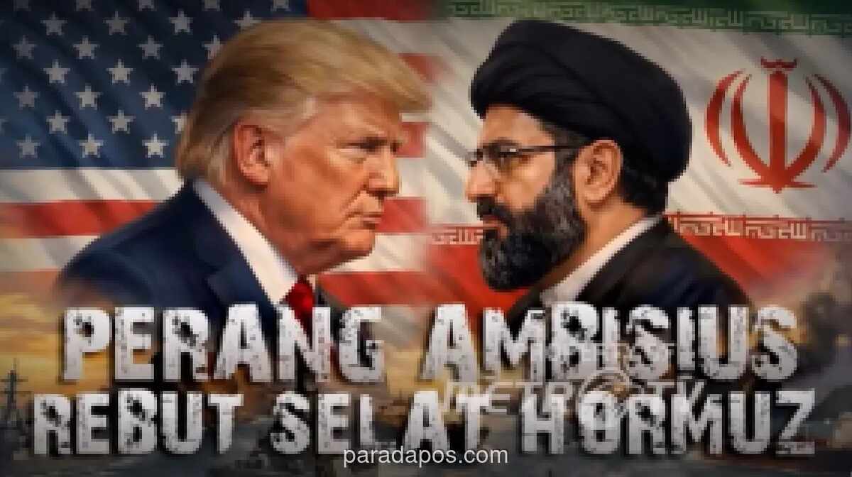 Negosiasi AS-Iran Gagal, Trump Ancam Blokade Selat Hormuz