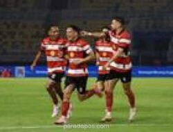 Madura United Pilih Tenang di Tengah Tekanan Degradasi, Fokus pada Enam Laga Tersisa