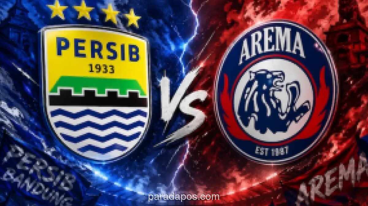 Persib Bandung Incar Kemenangan Lawan Arema FC demi Kukuhkan Puncak Klasemen BRI Super League