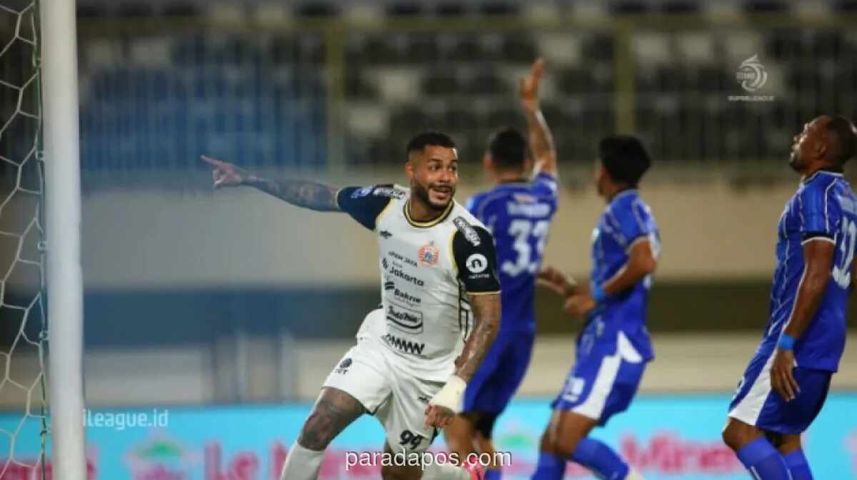 Persija Bekuk PSBS Biak 1-0 Berkat Gol Cepat Emaxwell Souza