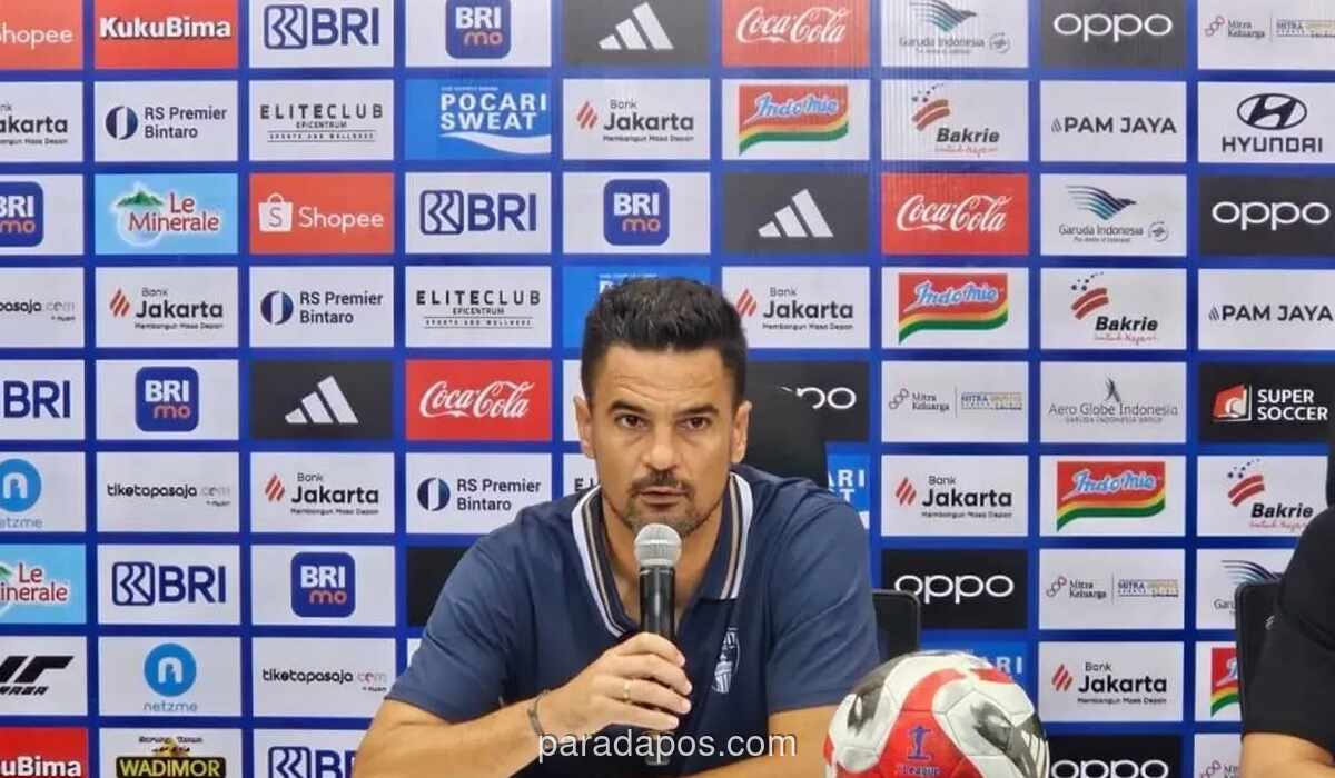 Pelatih Persita Fokus Perbaiki Ketajaman Lini Depan Jelang Lawan Bali United