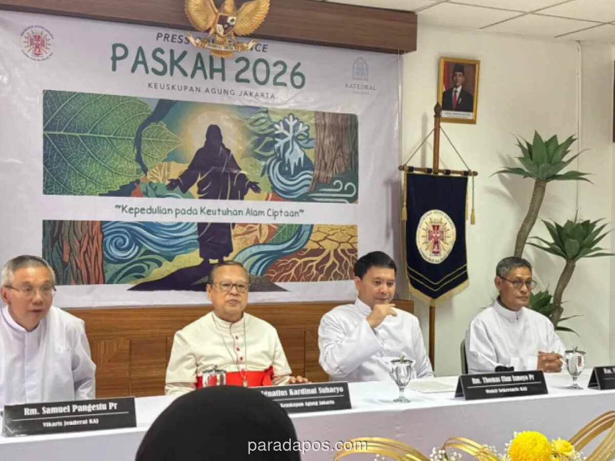 Keuskupan Agung Jakarta Serukan Pertobatan Ekologis dalam Pesan Paskah 2026