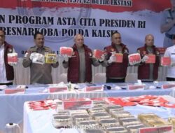 Polda Kalsel Gagalkan Peredaran 75 Kg Sabu dan Ribuan Ekstasi, Kaitkan dengan Jaringan Fredy Pratama