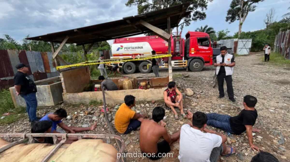 Polda Sumsel Bongkar Praktik Penyelewengan BBM Subsidi di Musi Rawas, 12 Pelaku Diamankan