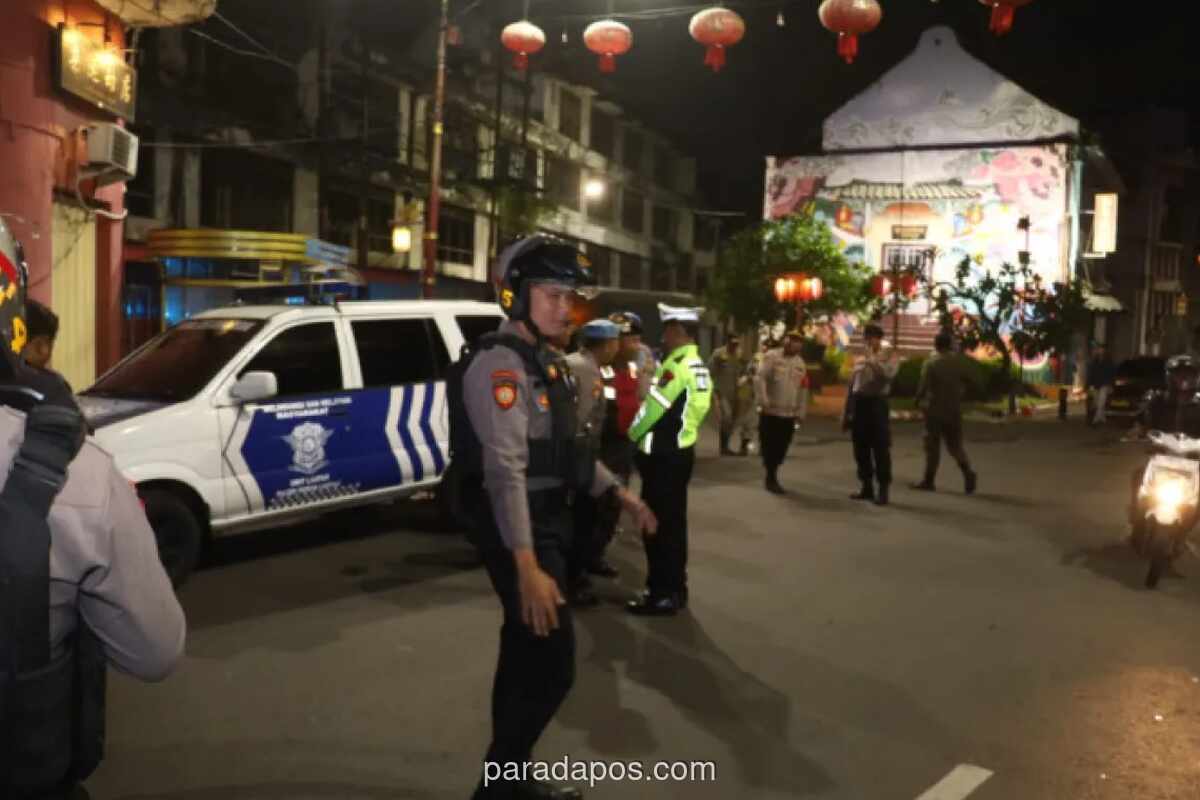 Polres Tanjungperak Gelar Patroli Cipkon Skala Besar, Kawasan Pelabuhan Terpantau Aman