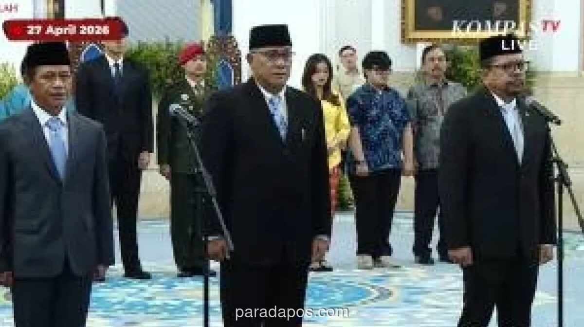 Prabowo Lantik Jumhur Hidayat sebagai Menteri Lingkungan Hidup, Hanif Nurofiq Geser ke Wamenko Pangan