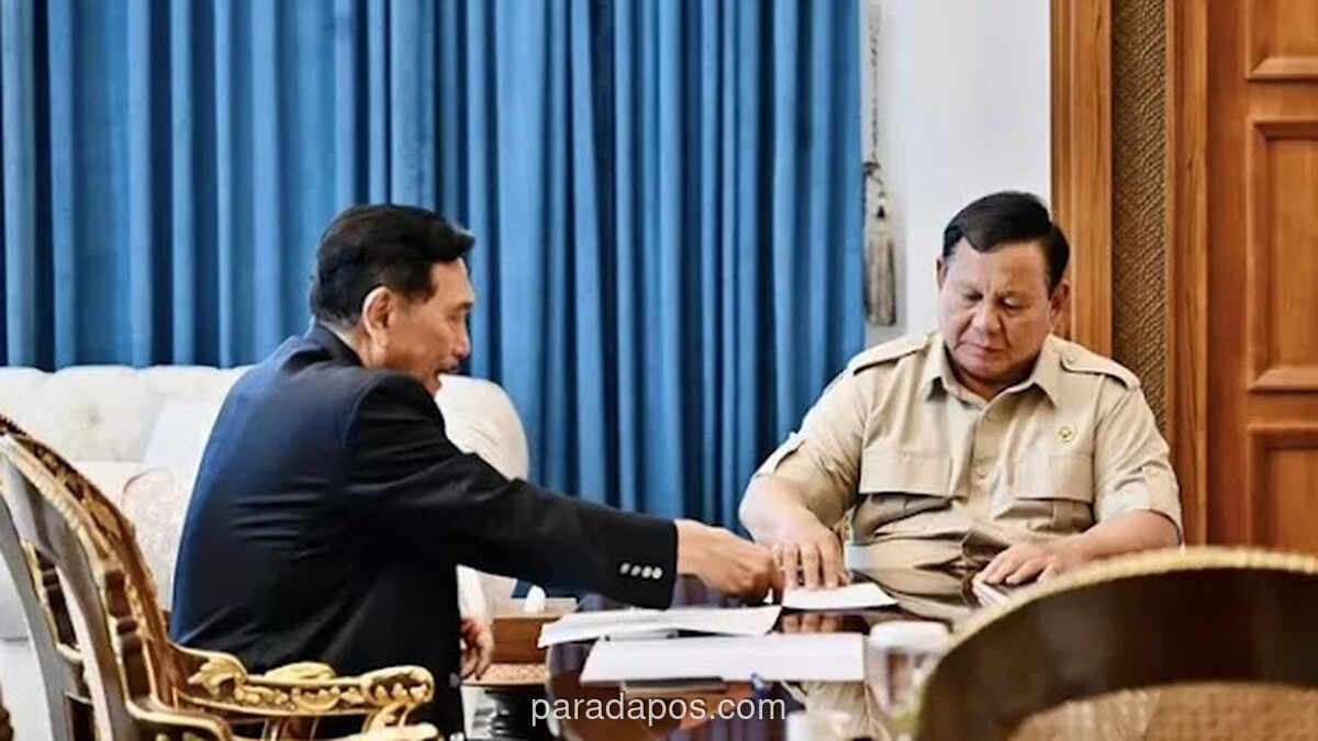 Prabowo dan Luhut Bahas Strategi Jaga Daya Beli dan APBN di Tengah Gejolak Global