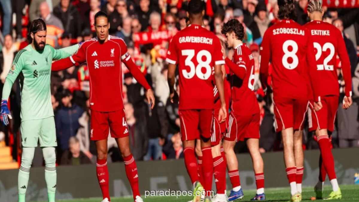 Liverpool Hadapi Fulham di Anfield dalam Kondisi Tren Negatif