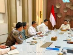Prabowo Pimpin Rapat Terbatas, Fokus pada Percepatan Program Strategis