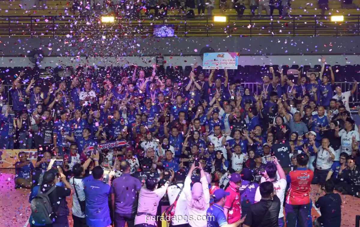 LavAni Juara Proliga 2026, Ibas Apresiasi Langsung dari GOR Amongrogo