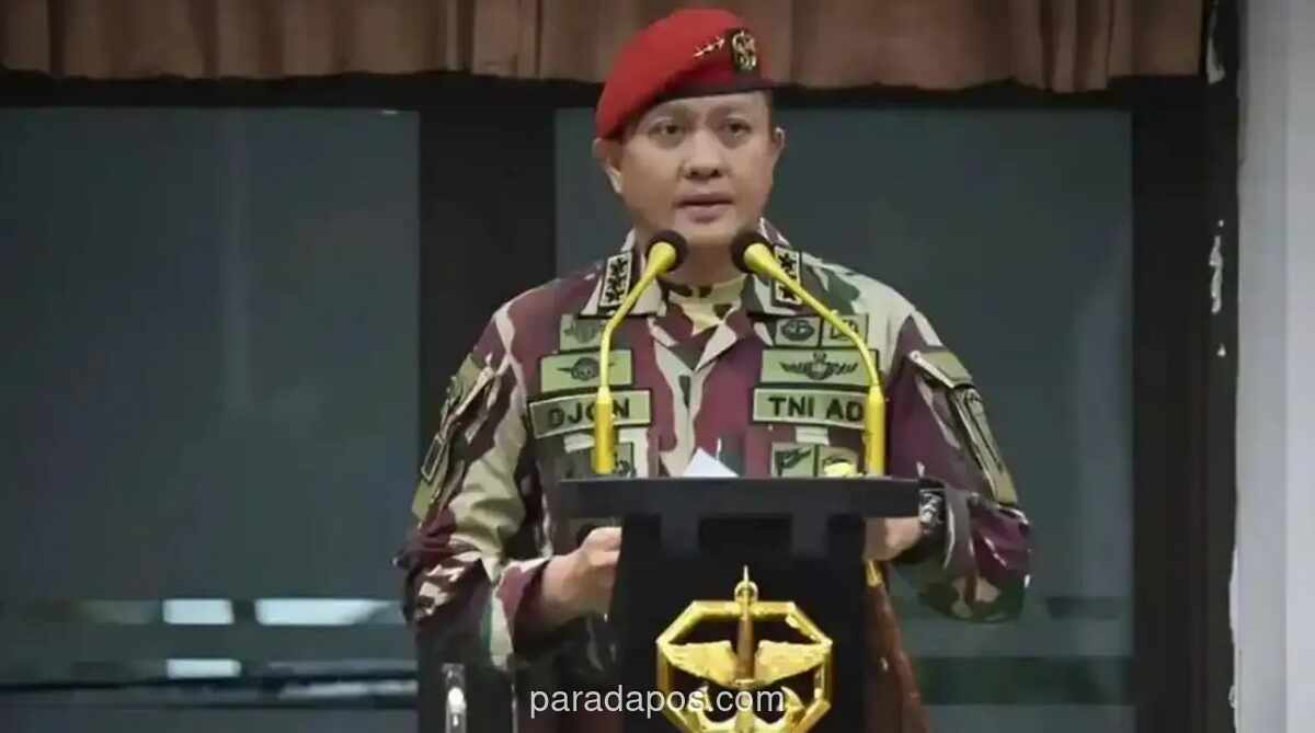 Letjen Djon Afriandi, Peraih Adhi Makayasa dan Brevet Langka AS, Resmi Pimpin Kopassus