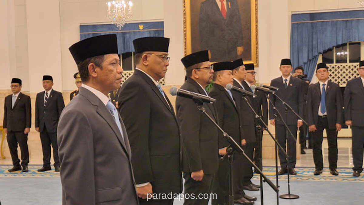 Presiden Prabowo Lantik Enam Pejabat Baru, Termasuk Menteri Lingkungan Hidup dan Kepala Staf Kepresidenan