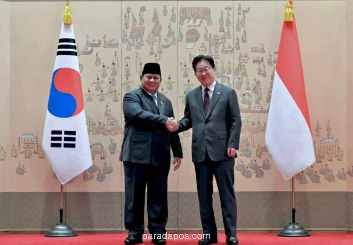 Prabowo dan Lee Jae-myung Perkuat Kemitraan dengan 10 Nota Kesepahaman Baru