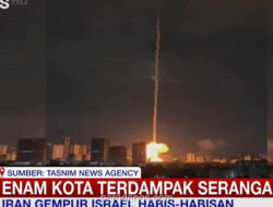 Rudal Iran Hancurkan Gedung Apartemen di Haifa, Empat Orang Terluka