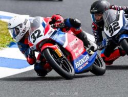 Kiandra Ramadhipa Comeback dari Posisi 17, Ukir Sejarah di Red Bull MotoGP Rookies Cup 2026