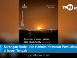 Iran Lancarkan Serangan Rudal Skala Besar, Sejumlah Kota Israel Alami Kerusakan Fisik