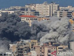 Serangan Israel di Beirut Selatan Tewaskan 4 Orang dan Lukai 30 Warga