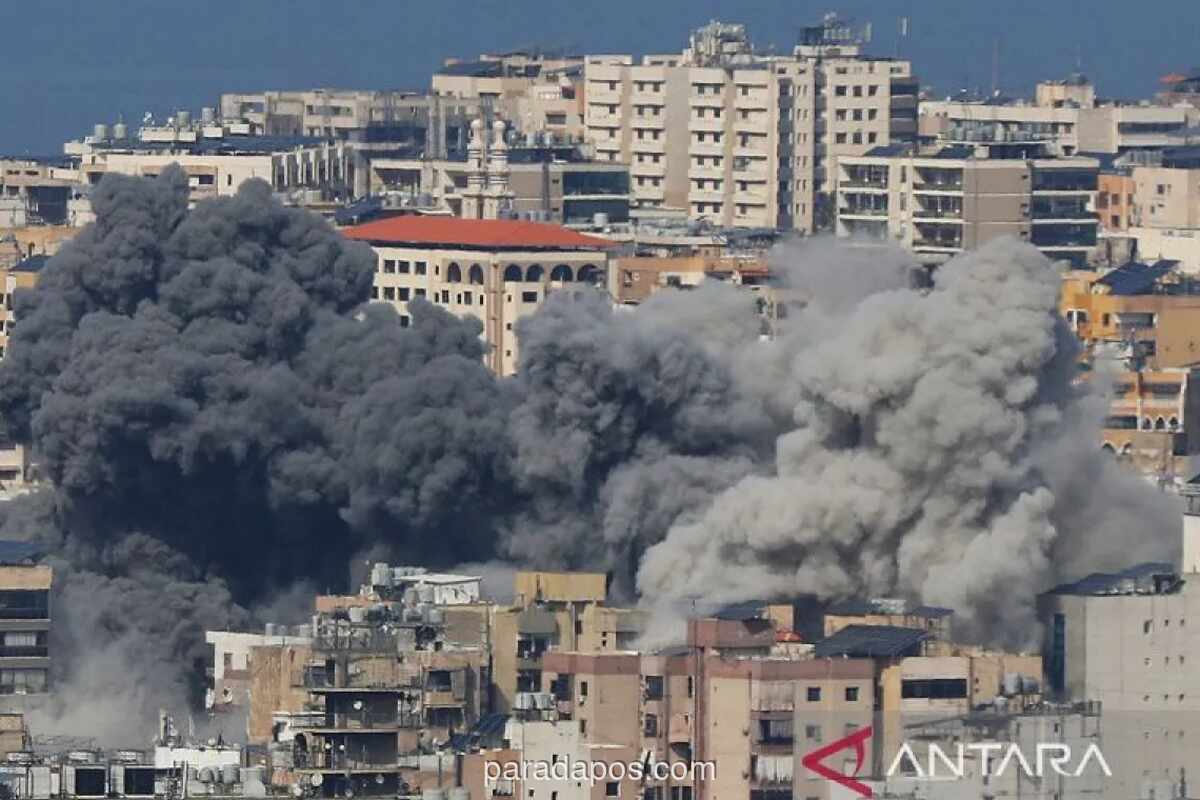 Serangan Israel di Beirut Selatan Tewaskan 4 Orang dan Lukai 30 Warga