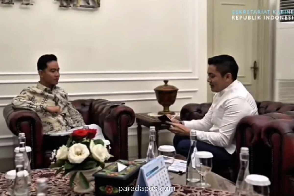 Seskab Teddy Bahas Kondisi Terkini Tanah Air dalam Silaturahmi dengan Wapres Gibran