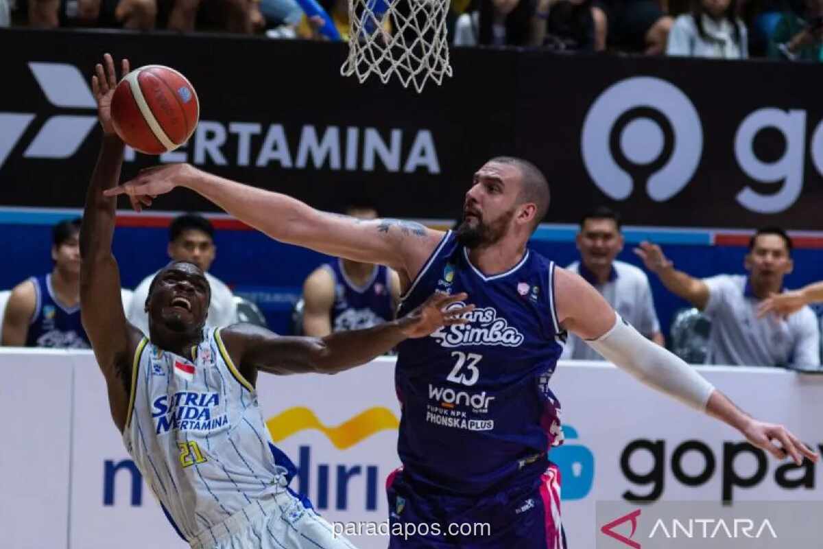 RANS Simba Bogor Taklukkan Satria Muda di Overtime Berkat Pertahanan Solid