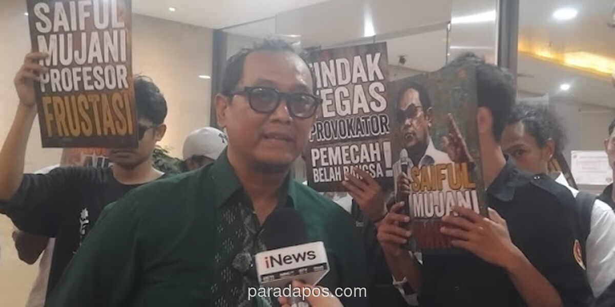 Saiful Mujani Dilaporkan ke Bareskrim atas Dugaan Makar dan Penghasutan
