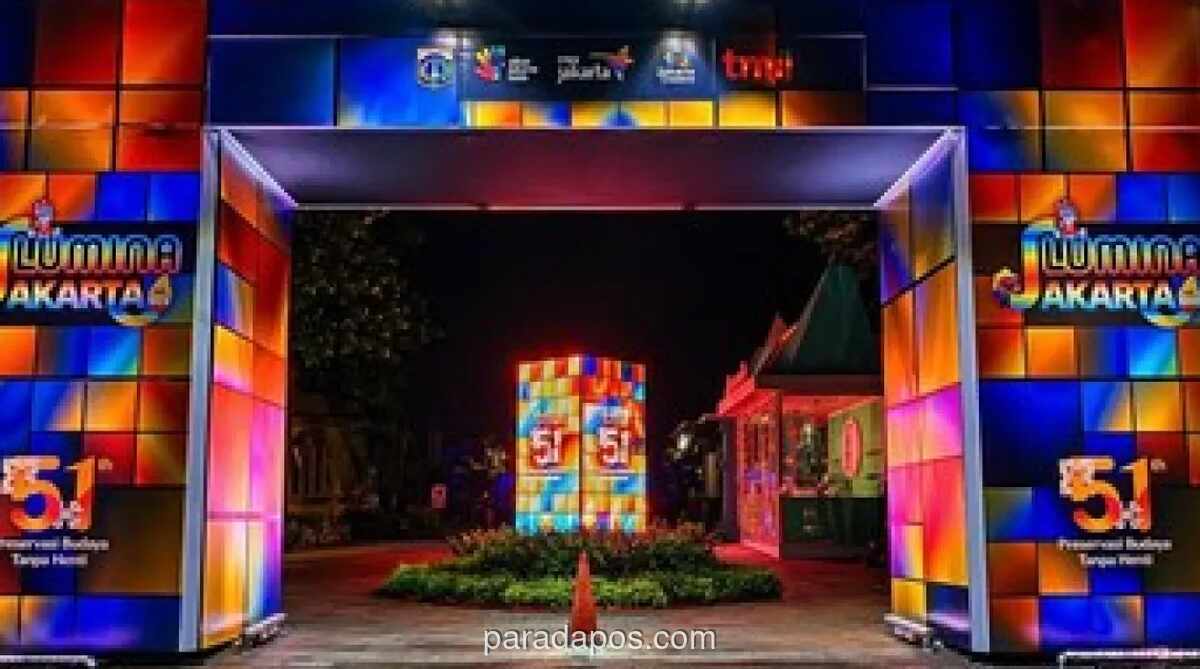 Pemprov Jakarta Hadirkan Pertunjukan Video Mapping dan Panggung Hiburan di HUT ke-51 TMII