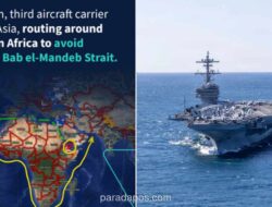 AS Alihkan Rute Kapal Induk dan Blokade Selat Hormuz Usai Gagal Perundingan dengan Iran