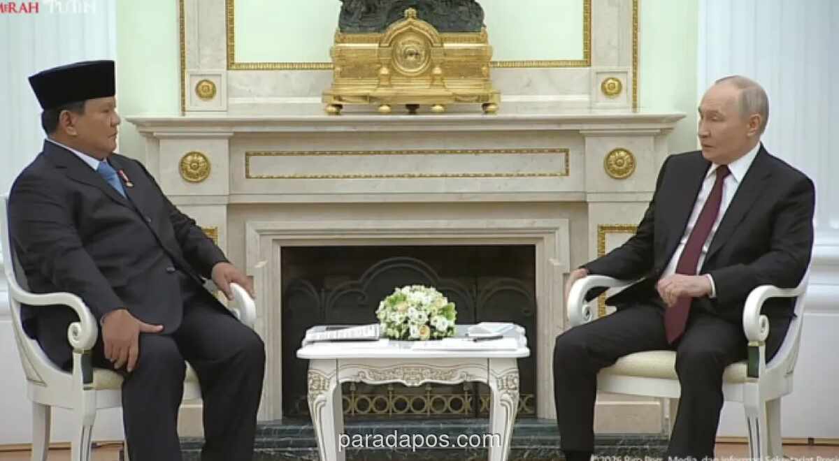 Prabowo dan Putin Bahas Percepatan Kerja Sama serta Dukungan Rusia untuk BRICS