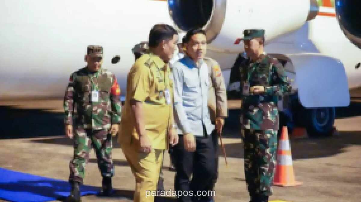 Wapres Gibran Tinjau Langsung Dampak Gempa M 7,6 di Sulawesi Utara