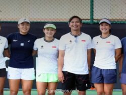 Tim Tenis Putri Indonesia Hajar India 3-0, Kokoh di Posisi Kedua Grup