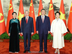 Xi Jinping dan Sekretaris Jenderal Vietnam Perkuat Komitmen Komunitas Nasib Bersama ASEAN