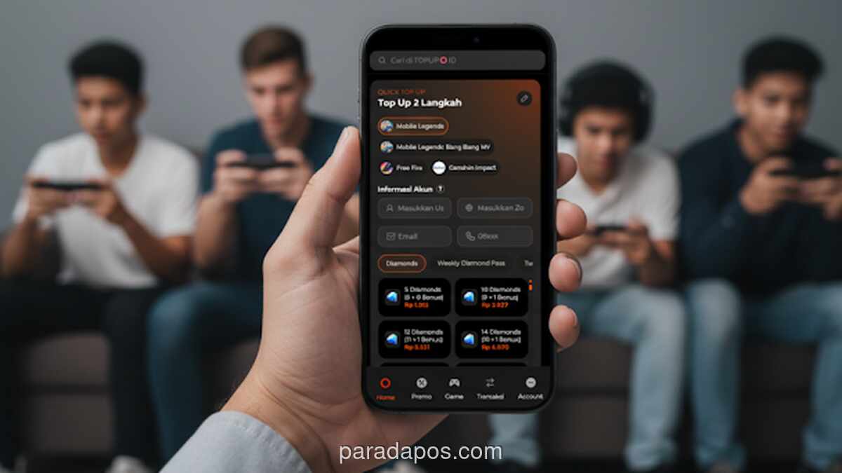 TOPUP.ID Hadirkan Platform Top Up Diamond Mobile Legends dengan Sistem Aman dan Tanpa Perlu Login