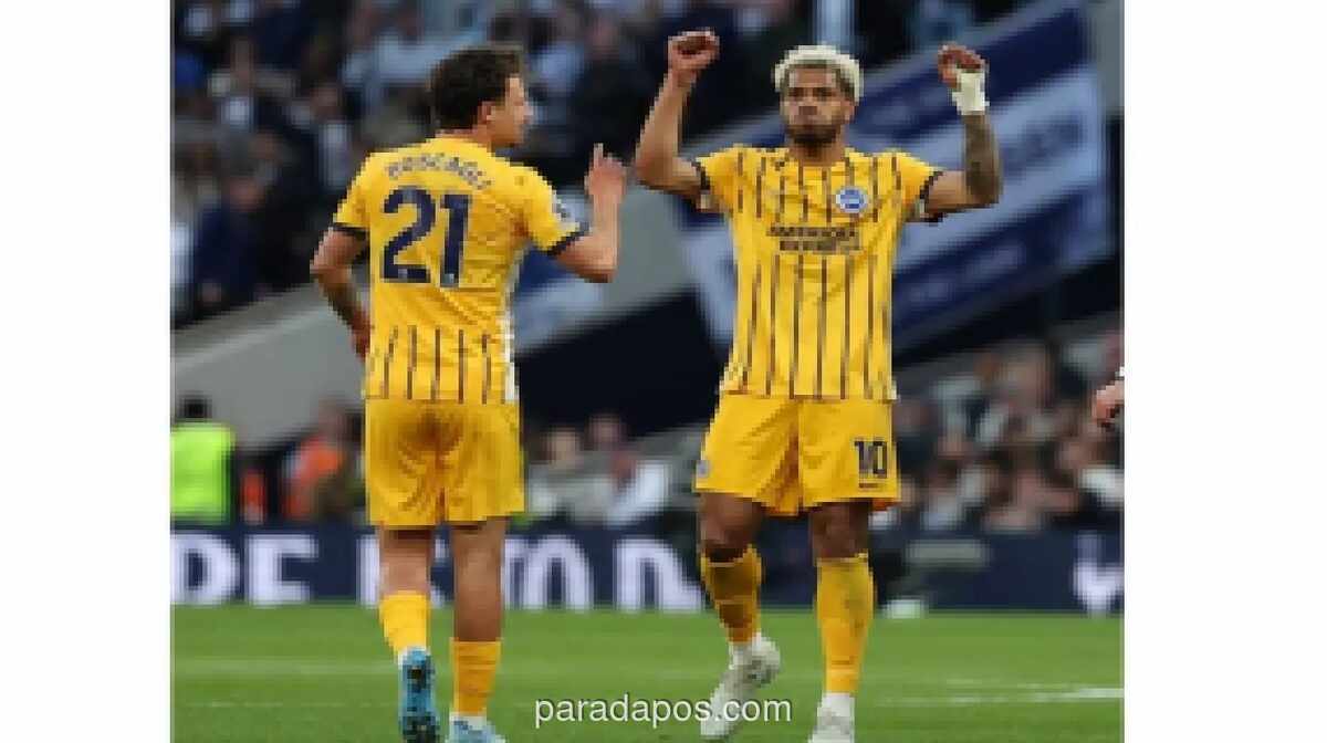 Tottenham Gagal Menang, Tertahan di Zona Degradasi Usai Imbang Dramatis Lawan Brighton