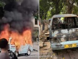 Pelaku Pembakar Angkot di Tanah Abang Tersinggung Teguran soal Antrean, Korban Luka Bakar Parah
