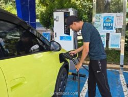 Transaksi SPKLU di Sulselrabar Melonjak Tiga Kali Lipat Saat Mudik Lebaran