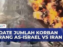 Korban Jiwa Konflik AS-Israel vs Iran Capai Ribuan, Lebanon dan Irak Turut Terdampak